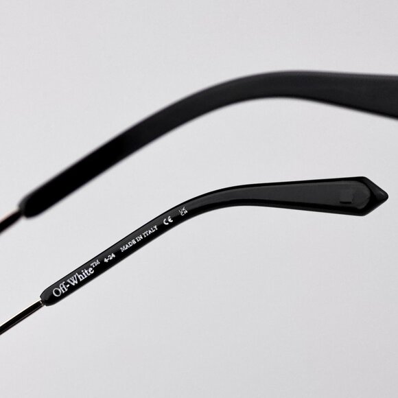Off-White TAMPA Men Sunglasses Gold Blue Rectangular | Model OERI13N 7640 main image 9